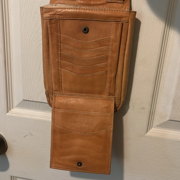 Distressed Leather Crossbody - Picture 2 of 5